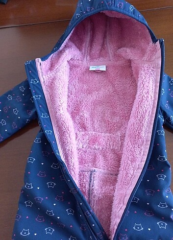 Kız çocuk astronot mont - Görsel 3