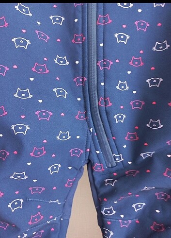 Kız çocuk astronot mont - Görsel 4