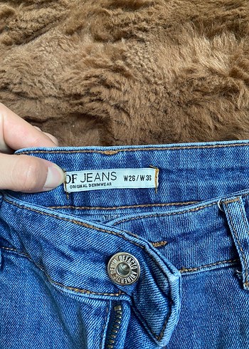 s Beden mavi Renk Kadın Yırtık Pantalon