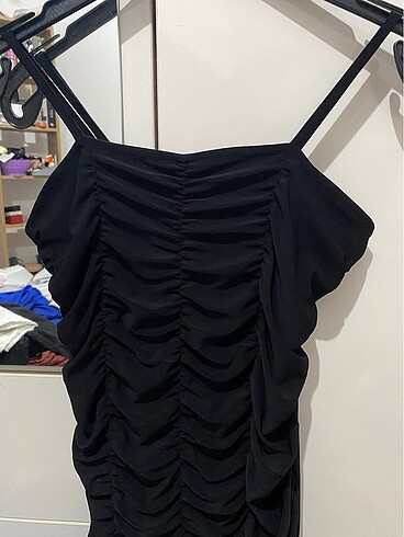 Zara Drapeli Elbise