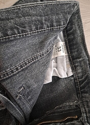 33 Beden gri Renk Kadın kot pantolon