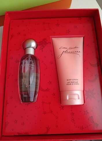 Estee Lauder Pleasures parfüm seti vücut losyonu set