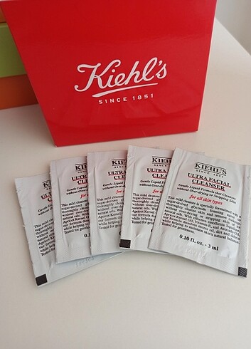 Kiehls ultra facial cleanser temizleyici 5x3ml