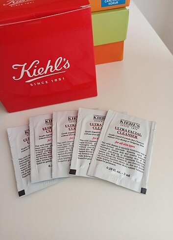Beden Kiehls ultra facial cleanser temizleyici 5x3ml