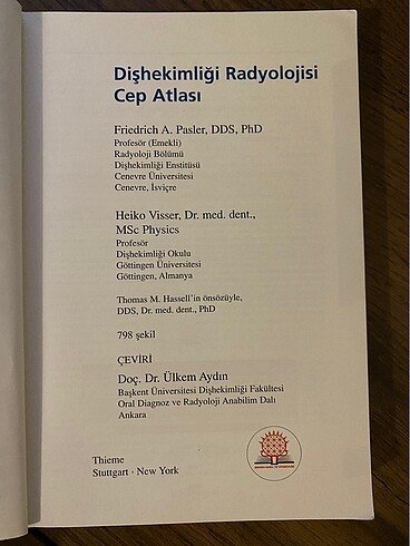 Beden Dişhekimliği radyolojisi