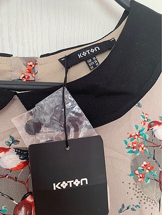 Koton Koton desenli elbise