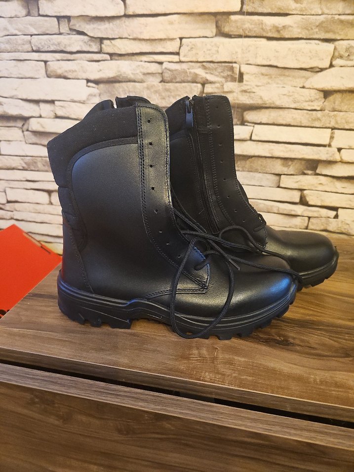 Siyah Kemer Detaylı Erkek Street Wear Bot - Görsel 2