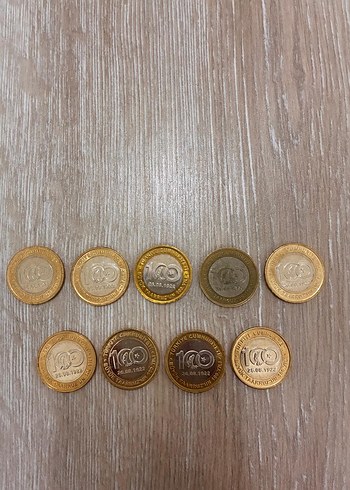 koleksiyonluk 1 TL Bozuk Para