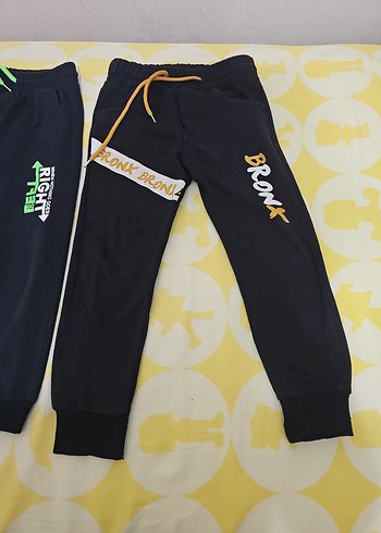 LC Waikiki Çocuk Siyah Renkli Baskılı Rahat Eşofmanlar