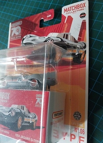Matchbox Jaguar D Type 70 yıl 