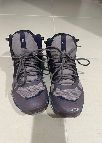 Unisex mor Mavi Spor Outdoor salomon bot - Görsel 4