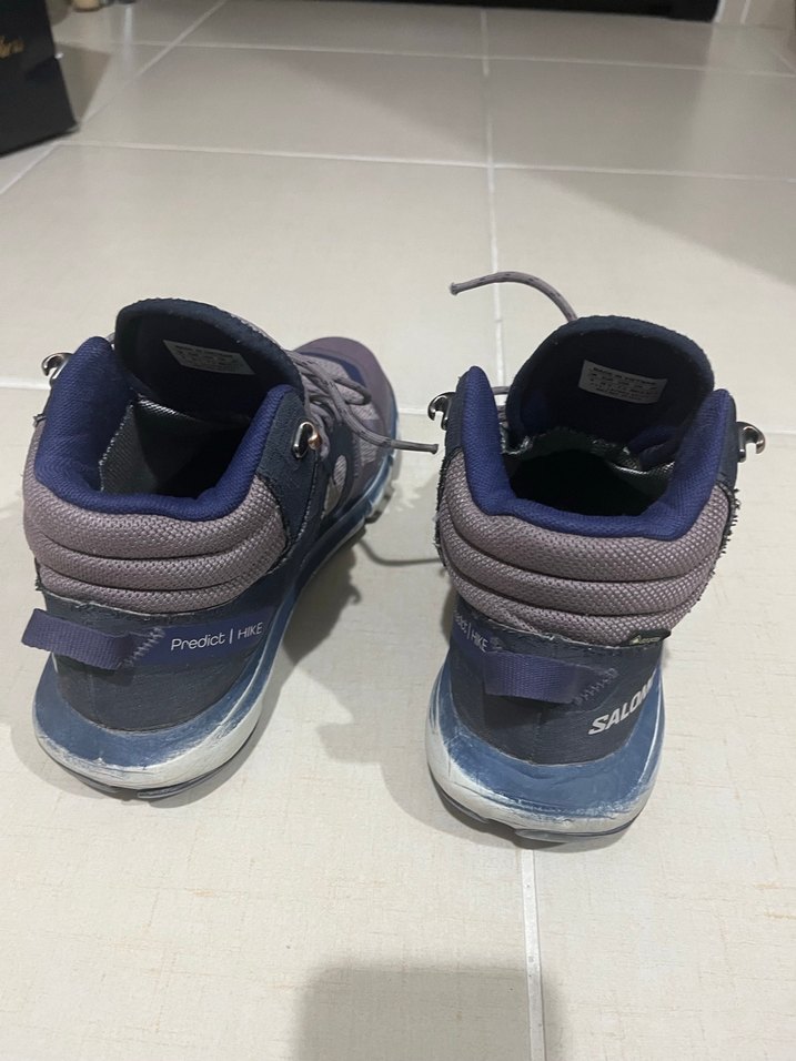 Unisex mor Mavi Spor Outdoor salomon bot - Görsel 3