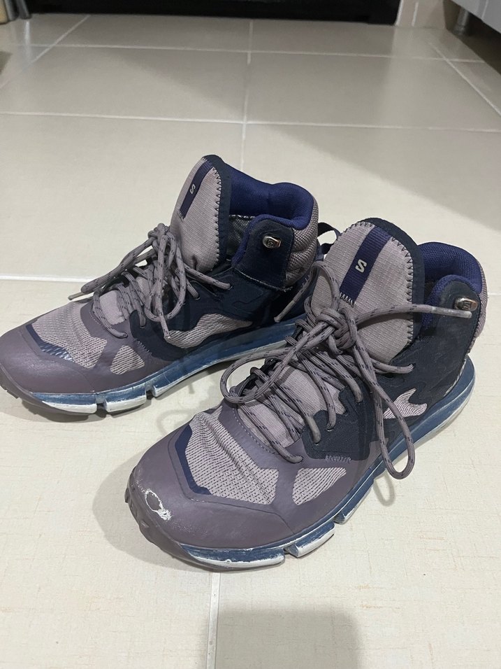 Unisex mor Mavi Spor Outdoor salomon bot - Görsel 2