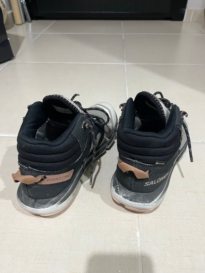 Gri Bağcıklı unisex Outdoor Spor Ayakkabı - Görsel 3