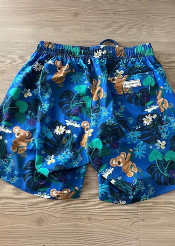 Bluemint marka Düğmeli Bohem Renkli Erkek Mini Mayo - Görsel 2