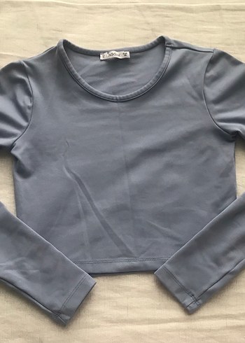 Kadın Uzun Kollu Crop - Görsel 2