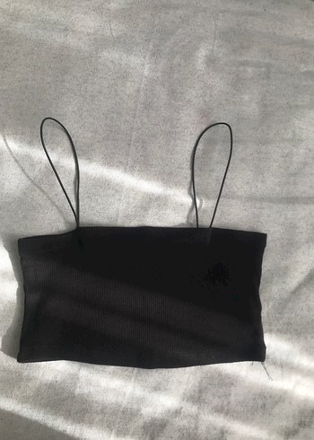 Siyah İnce Askılı Bralet - Görsel 2