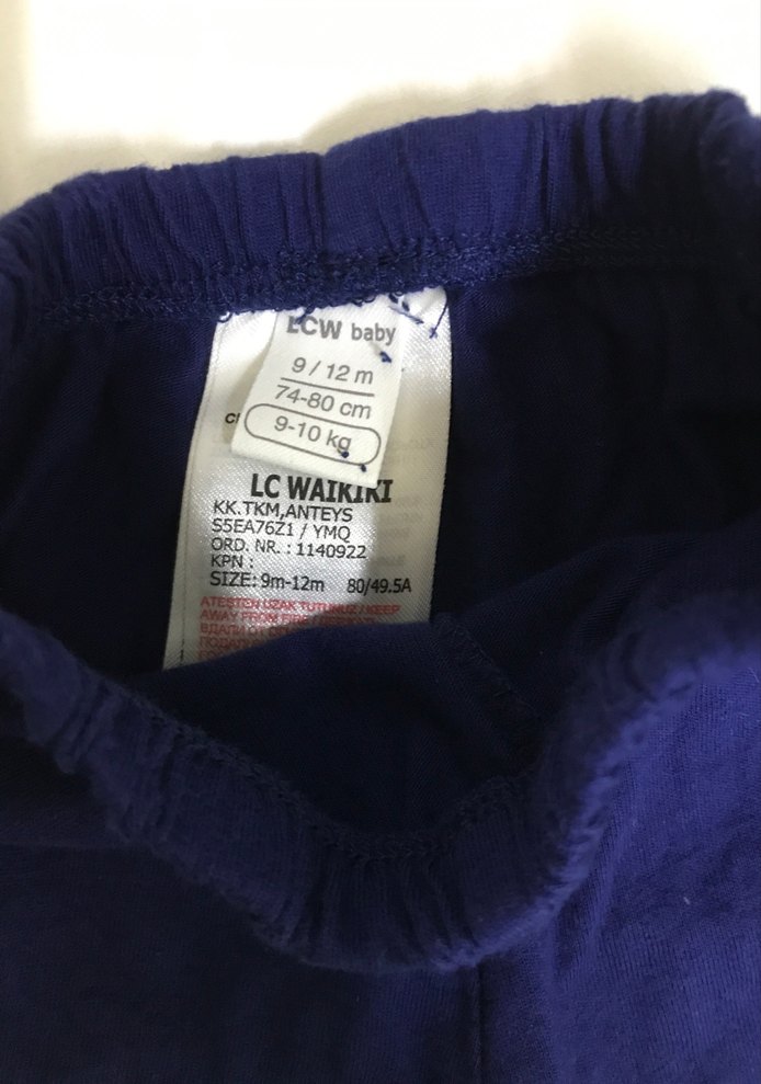 Erkek Lacivert Rahat Kesim Şort - Görsel 2