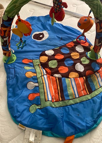 Renkli Bebek Oyun Halısı, Yumuşak Kumaş