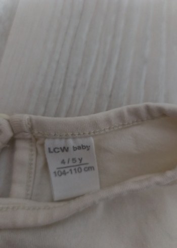 Kız Çocuk Beyaz Uzun Kollu Baskılı Tişört - Görsel 2