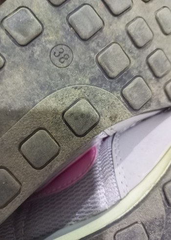 38 Beden Gri Pembe Nike Kadın Spor Ayakkabı