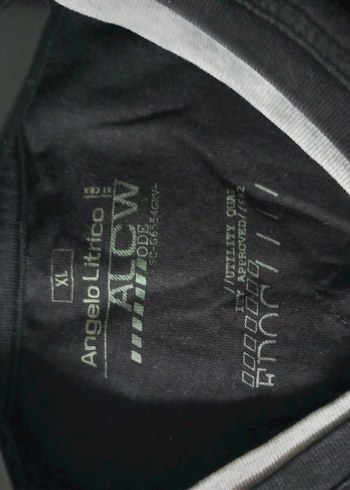 Siyah V Yaka Uzun Kollu Erkek tişört - Görsel 5