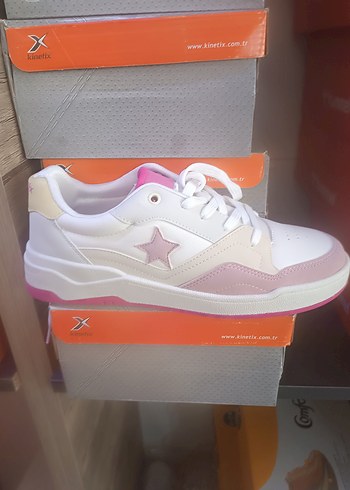 Pembe Platform Topuklu Kadın Spor Ayakkabı