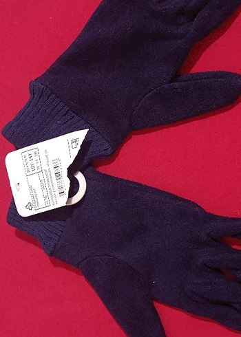 lacivert Erkek Çocuk Triko Eldiven - Görsel 2