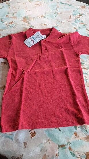 8 YAŞ 128 BOY İÇİN ERKEK ÇOCUK POLO YAKA TİŞÖRT 