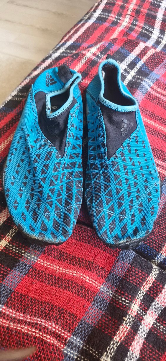 Mavi Desenli Elastik unisex Su Ayakkabısı - Görsel 3