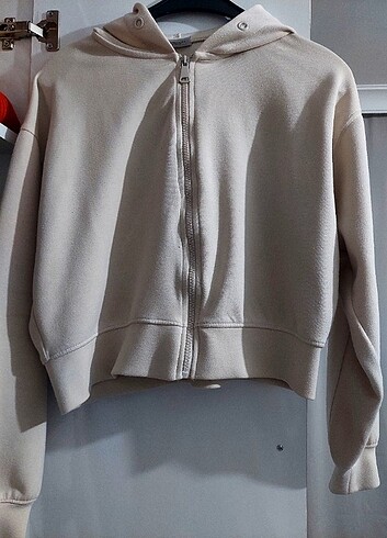 Diğer GRIMELANGE FERMUARLI CROP SWEATSHİRT