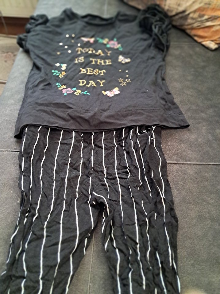 Kız Çocuk Gri Adidas Baskılı Eşofman Altı - Görsel 2