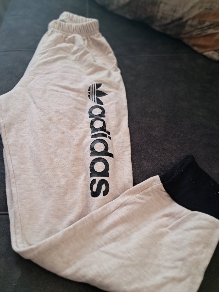 krem Baskılı Kız çocuk Eşofman Altı - Görsel 2