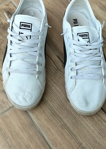 Puma Beyaz Orjinal Puma Erkek Spor Ayakkabı