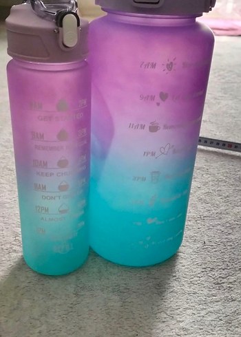 Pastel Mor Çocuk Ve Yetişkin Termos Şişesi - Görsel 3