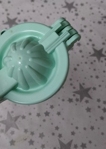 Turkuaz Renkli Plastik Meyve Limon Sıkacağı - Görsel 4