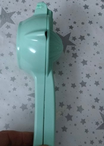 Turkuaz Renkli Plastik Meyve Limon Sıkacağı - Görsel 9
