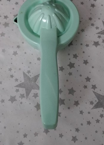 Turkuaz Renkli Plastik Meyve Limon Sıkacağı - Görsel 10