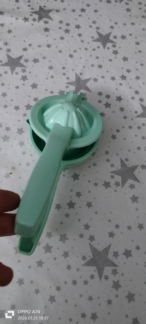 Turkuaz Renkli Plastik Meyve Limon Sıkacağı - Görsel 3