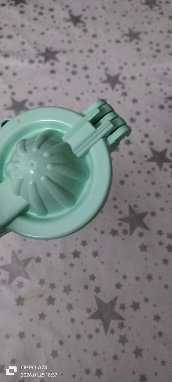 Turkuaz Renkli Plastik Meyve Limon Sıkacağı - Görsel 4