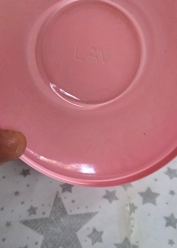 Pastel Pembe Çay Tablası - Görsel 5