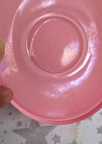 Pastel Pembe Çay Tablası - Görsel 4