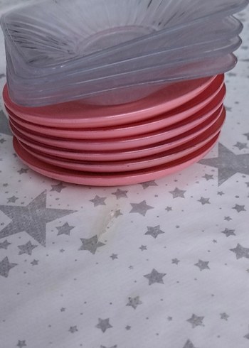 Pastel Pembe Çay Tablası - Görsel 12