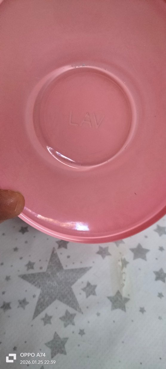 Pastel Pembe Çay Tablası - Görsel 5