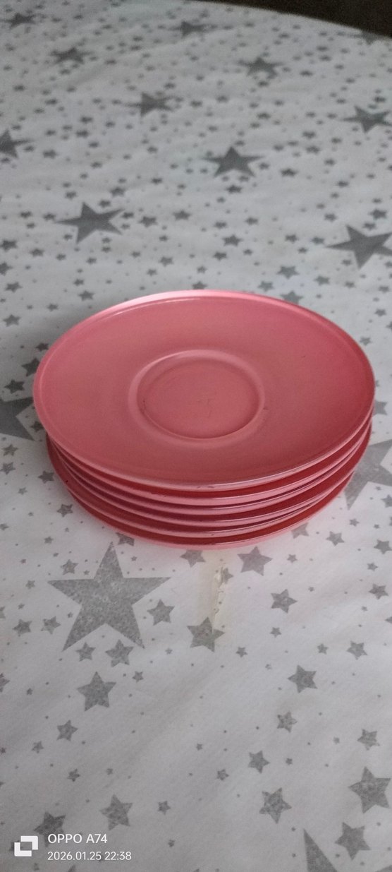 Pastel Pembe Çay Tablası - Görsel 2