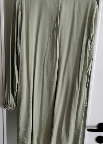 Kadın Uzun Kollu Bol Keten Tunik - Görsel 5