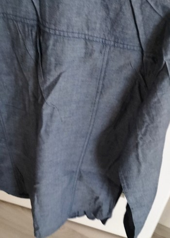 Düğmeli, Uzun Kollu Gömlek - Görsel 5