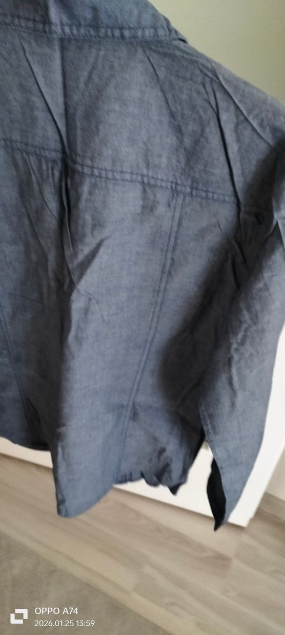 Düğmeli, Uzun Kollu Gömlek - Görsel 5