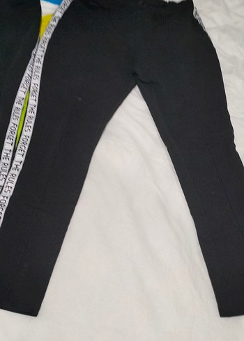 Siyah Spor Rahat Tayt - Görsel 2