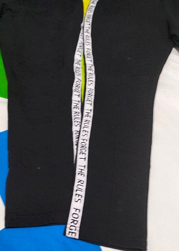 Siyah Spor Rahat Tayt - Görsel 4